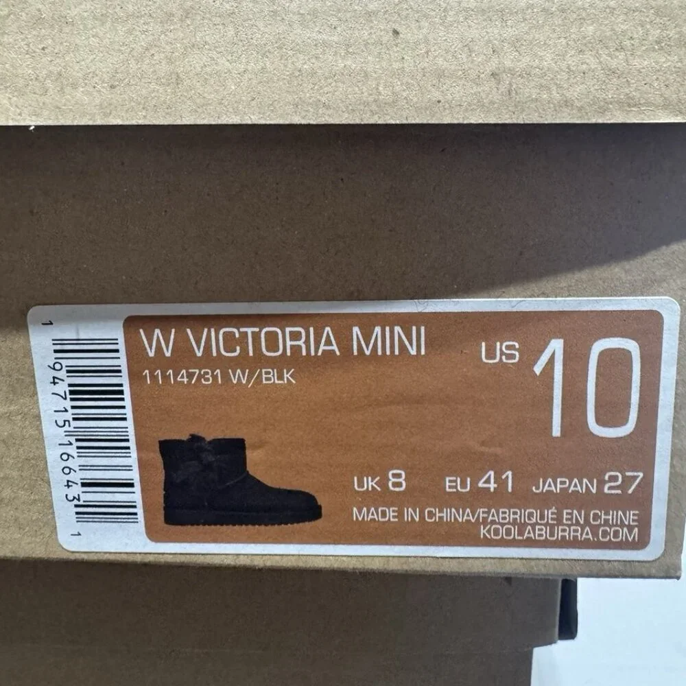 Koolaburra Victoria Boots Black Size Womens 10 M
